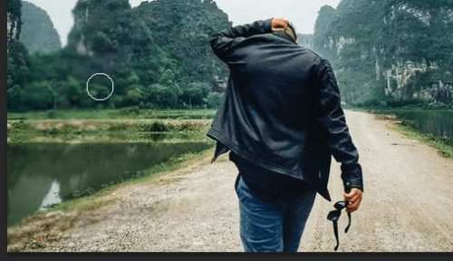 làm mờ ảnh bằng photoshop