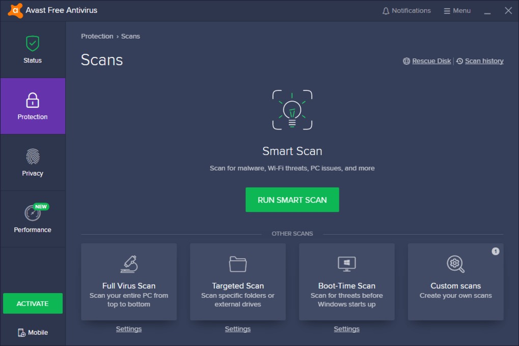 phần mềm diệt virus miễn phí tốt nhất 2022