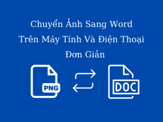 scan từ ảnh sang word