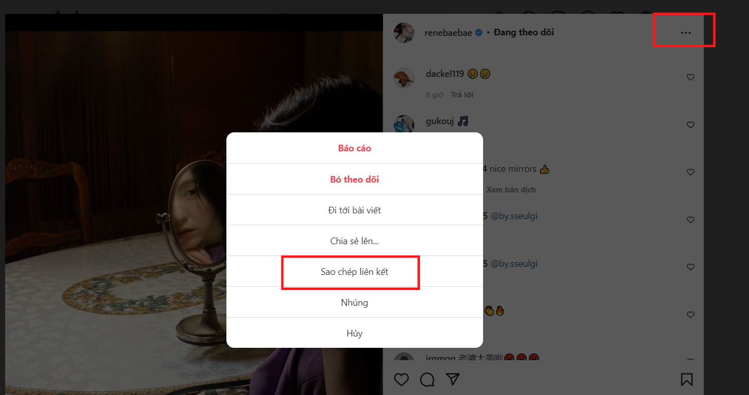 tải ảnh trên instagram về điện thoại