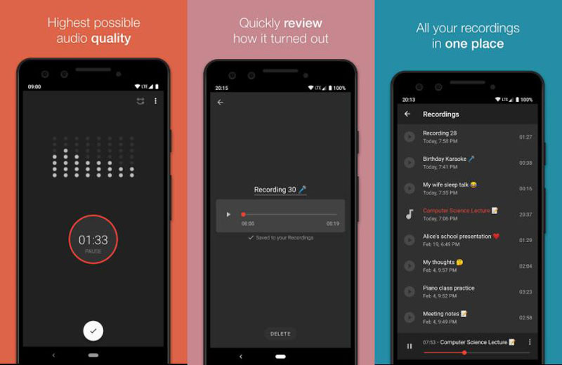ứng dụng thu âm giọng hát cho android