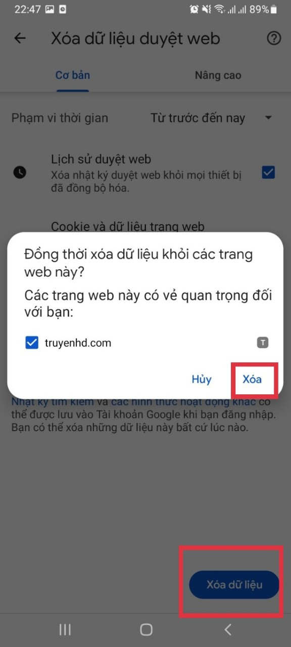 xoá cache là gì