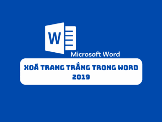 xóa trang trắng trong word không được