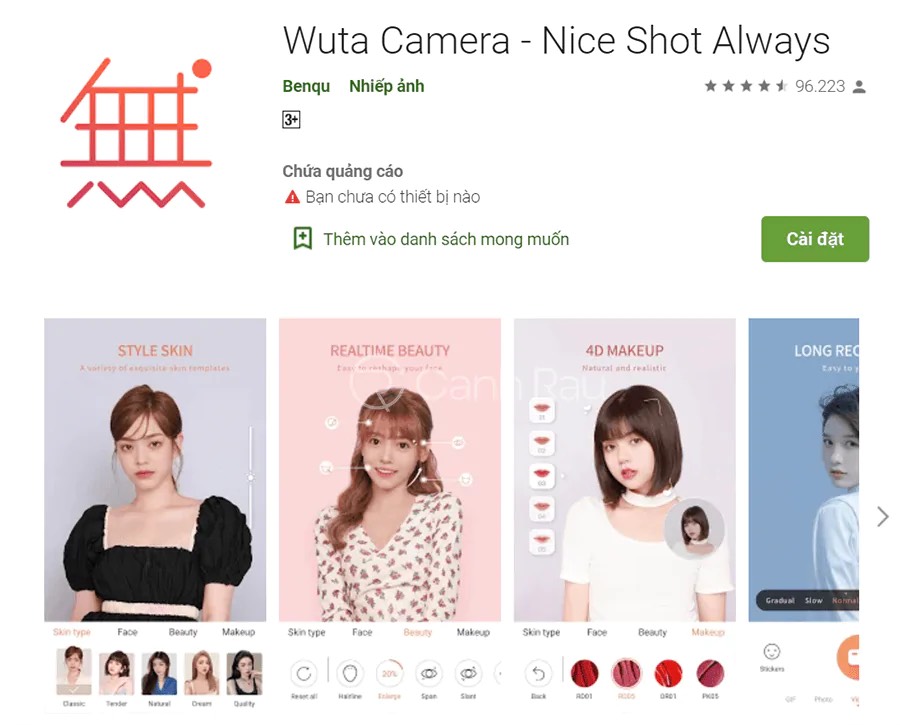 app chỉnh sửa ảnh Trung Quốc