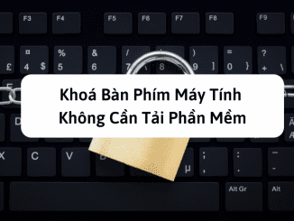 cách khoá bàn phím