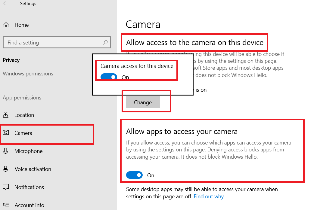 cách mở camera trên laptop dell