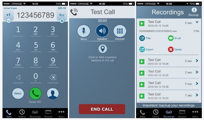 ghi âm cuộc gọi Zalo trên iPhone