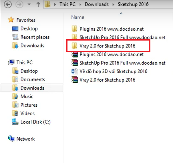 hướng dẫn cài đặt sketchup 2016