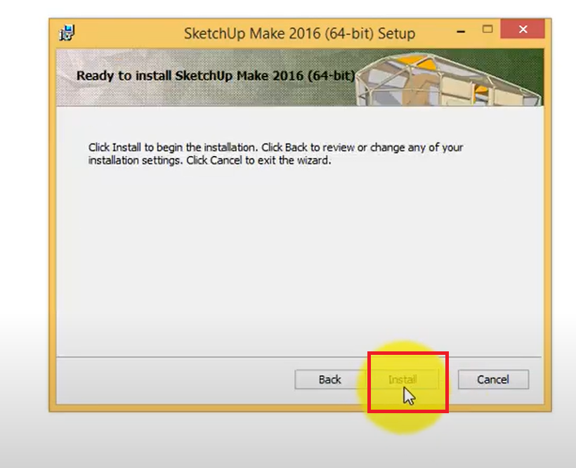 hướng dẫn cài đặt sketchup 2016