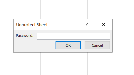 không cho chỉnh sửa trong excel