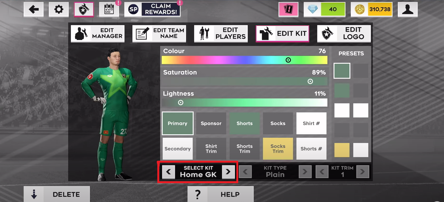 kit việt nam dream league soccer