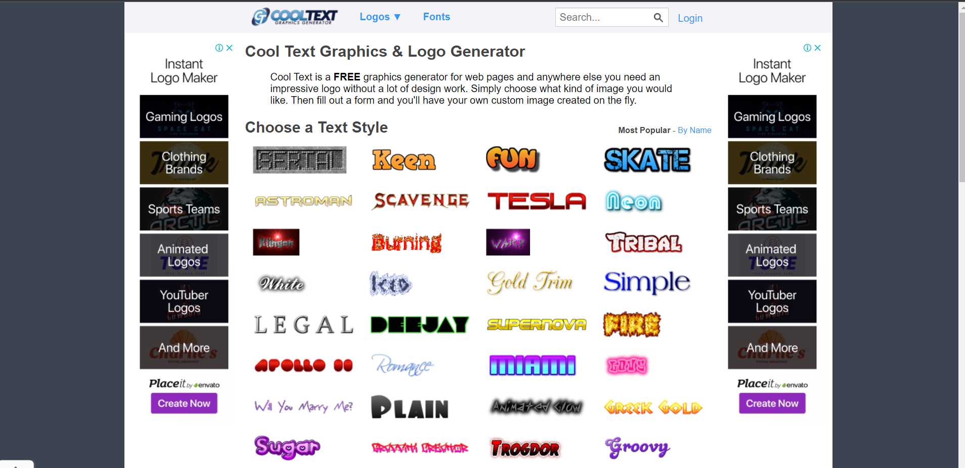 trang web tạo font chữ đẹp