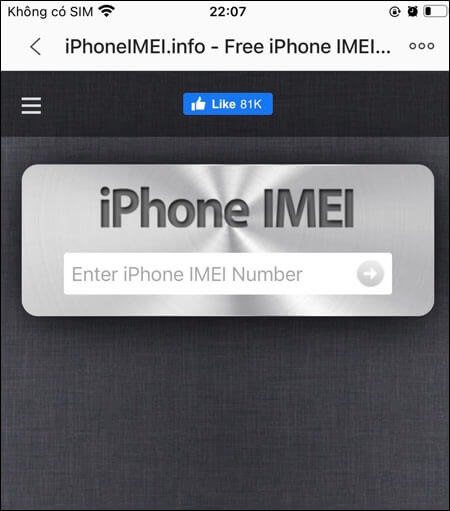 xem ngày kích hoạt iphone