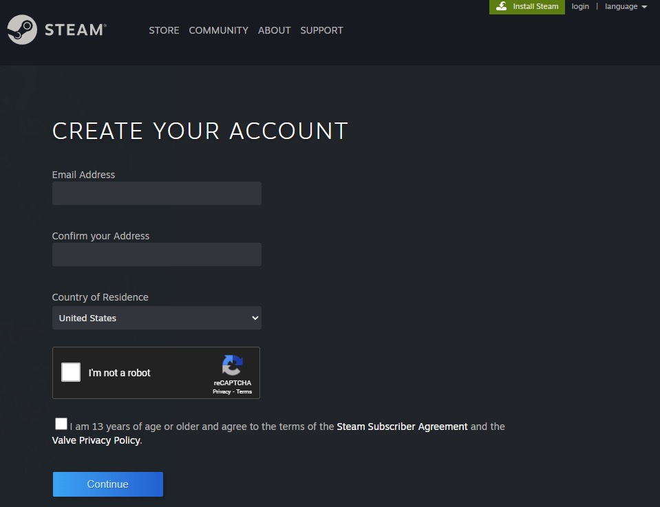 cách tạo tài khoản steam trên điện thoại và máy tính