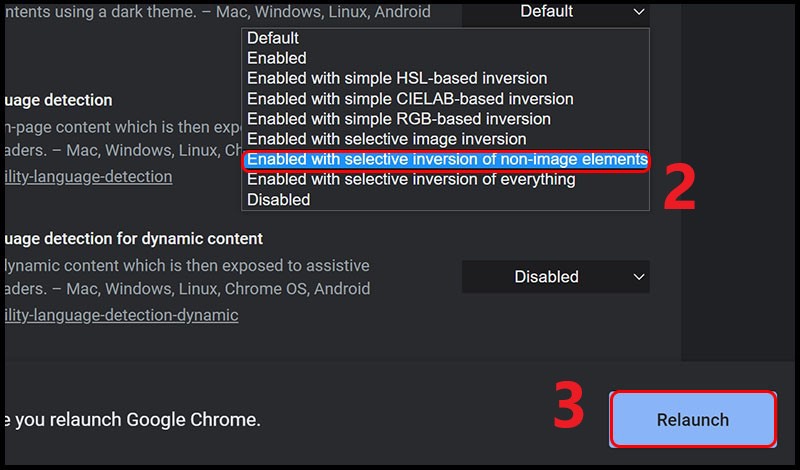 cách tắt chế độ dark mode trên chrome