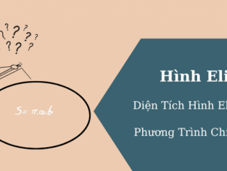 diện tích hình elip