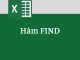hàm find trong excel