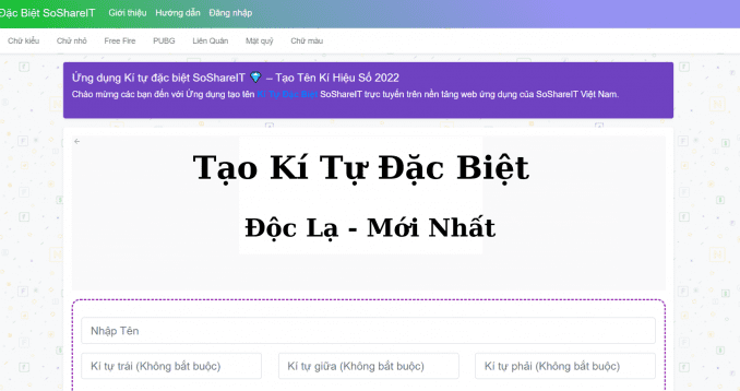 ki-tu-dac-biet- soshareit kí tự đặc biệt soshareit