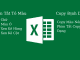 phím tắt tô màu trong excel