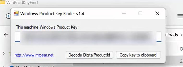product key là gì