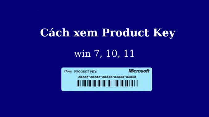 product-key-la-gi product key là gì