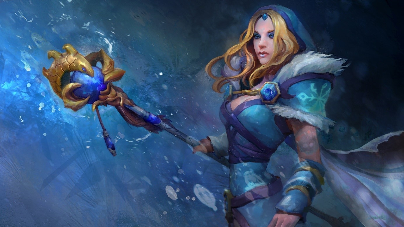 Nhân vật nữ gợi cảm trong game