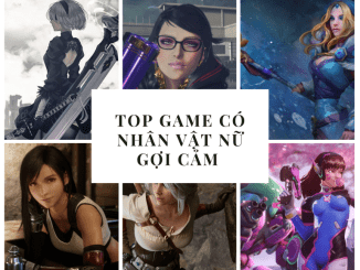 Nhân vật nữ gợi cảm trong game