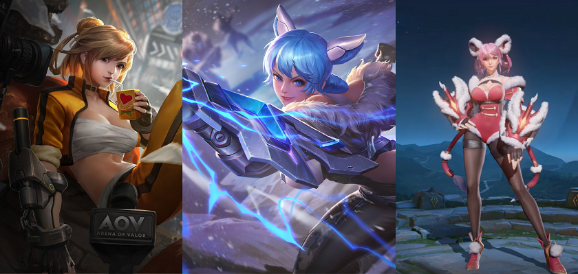 Nhân vật nữ gợi cảm trong game