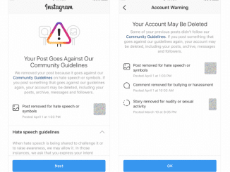 tài khoản instagram bị vô hiệu hóa