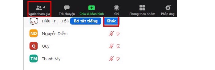 cách đổi avatar trên zoom