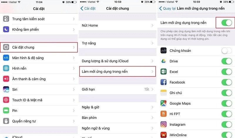 Dung Lượng Tối Đa Pin iPhone Tụt Nhanh