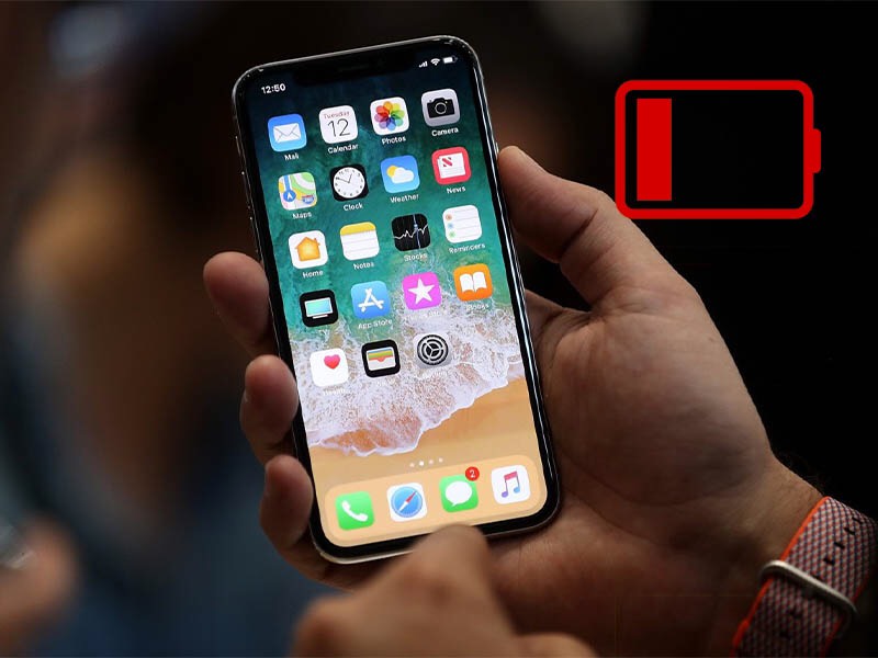 Dung Lượng Tối Đa Pin iPhone Tụt Nhanh
