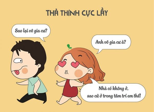 status thả thính