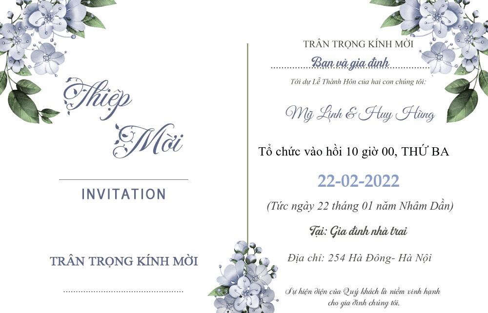 thiệp cưới online miễn phí