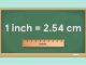 1 inch bằng bao nhiêu cm