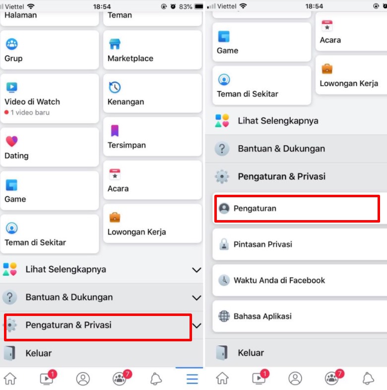 cách đổi tên Facebook 1 chữ