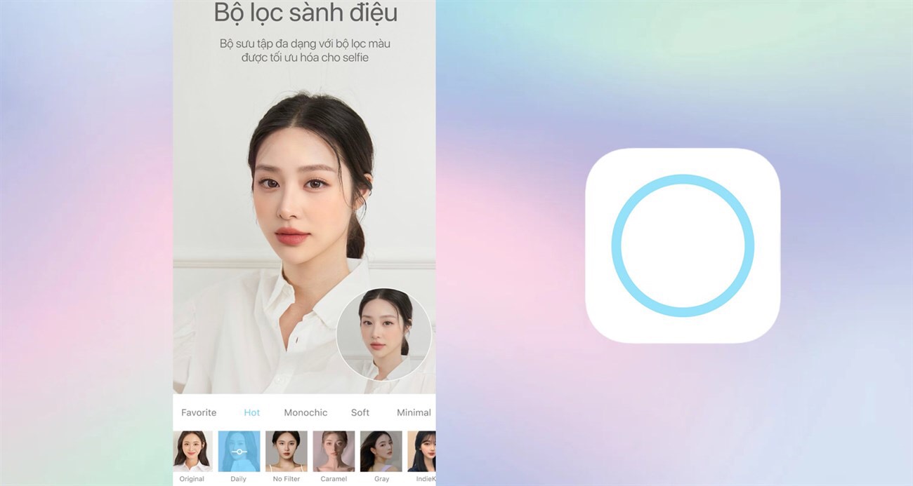 phần mềm chụp ảnh đẹp