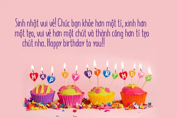 những câu nói hay về sinh nhật