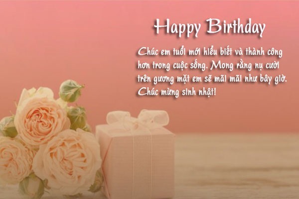 những câu nói hay về sinh nhật