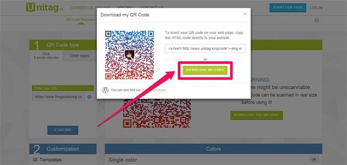 tạo mã qr cá nhân
