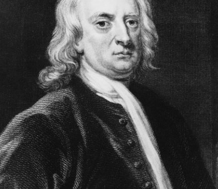 Chân dung nhà bác học Isaac Newton
