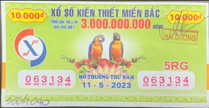 cách dò vé số bằng điện thoại