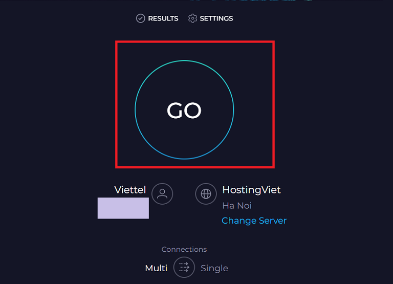 cách xem ping mạng viettel