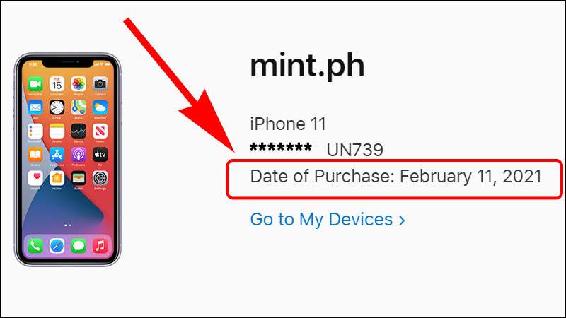 check ngày kích hoạt iPhone