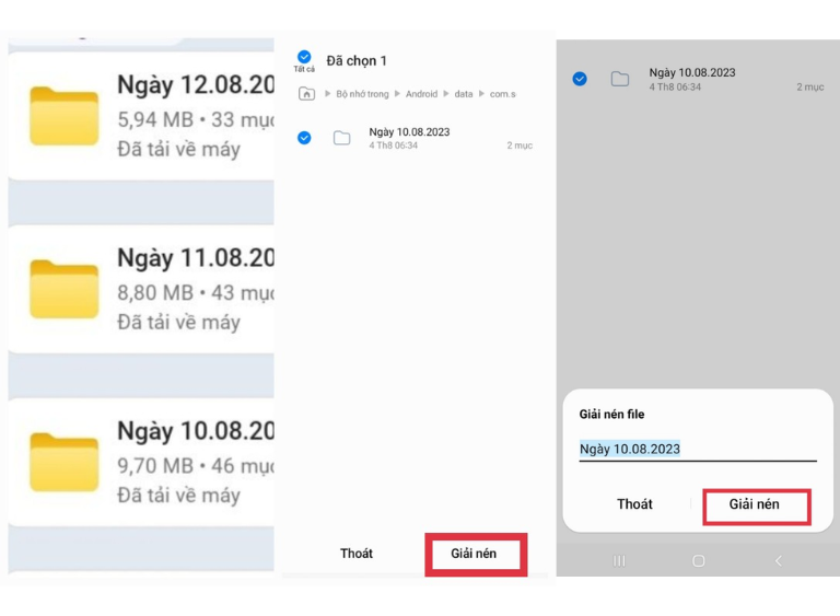 giải nén file là gì
