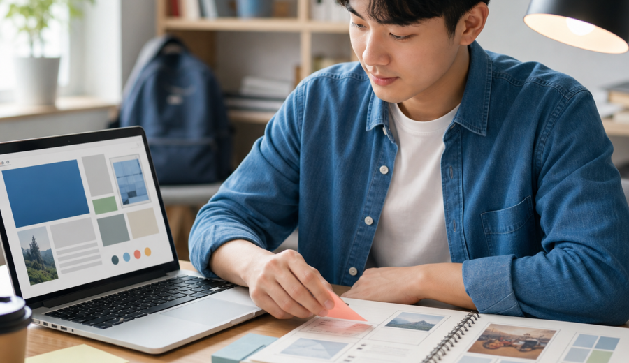 Sinh viên năm 3 xây dựng portfolio từ con số 0 và có việc làm trước khi ra trường